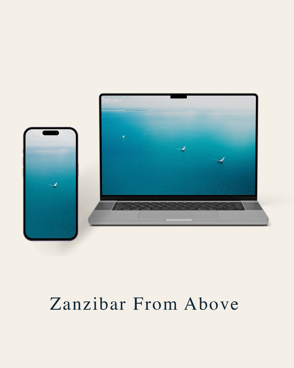 Zanzibar From Above - Digital Support Pack 01